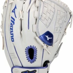 12.5 Inch Mizuno MVP Prime SE GMVP1250PSEF8-White/Royal Women's Fastpitch Softball Glove