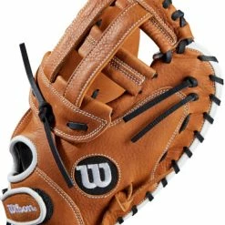 33 Inch Wilson Aura WTA09RF20FPCM Women's Fastpitch Softball Catcher Mitt -Fastpitch Softball Gloves Shop 33 inch wilson aura wta09rf20fpcm women s fastpitch softball catcher mitt 11