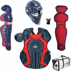 All-Star Player's Series Two Tone Youth Catcher's Gear Set CKCC912PS-TT -Fastpitch Softball Gloves Shop all star player s series two tone youth catcher s gear set ckcc912ps tt 15