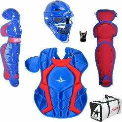 All-Star Player's Series Two Tone Youth Catcher's Gear Set CKCC912PS-TT -Fastpitch Softball Gloves Shop all star player s series two tone youth catcher s gear set ckcc912ps tt 18