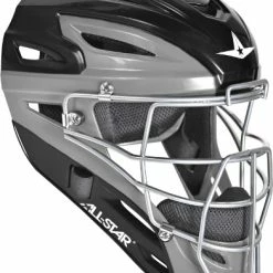 All-Star System 7 MVP2510GTT Youth Graphite Two Tone Catcher's Helmet