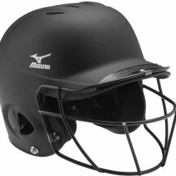 Mizuno Prospect MBH601 Youth Solid Batter's Helmet W/ Facemask 380343