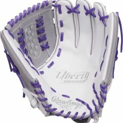 12.5 Inch Rawlings Liberty Advanced Color Series 4.0 Women's Fastpitch Softball Glove RLA125-18WPG -Fastpitch Softball Gloves Shop rawlings liberty advanced color series 4 125 inch womens softball glove rla12518wpg 12