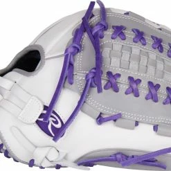 12.5 Inch Rawlings Liberty Advanced Color Series 4.0 Women's Fastpitch Softball Glove RLA125-18WPG -Fastpitch Softball Gloves Shop rawlings liberty advanced color series 4 125 inch womens softball glove rla12518wpg 14