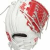12.5 Inch Rawlings Liberty Advanced Color Series 4.0 Women's Fastpitch Softball Glove RLA125-18WSP -Fastpitch Softball Gloves Shop rawlings liberty advanced color series 4 125 inch womens softball glove rla12518wsp 11