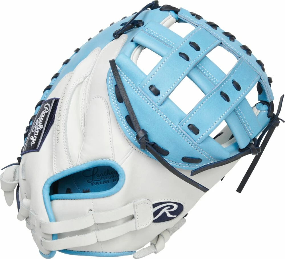 34 Inch Rawlings Liberty Advanced Color Series 4.0 Women's Fastpitch Softball Catcher's Mitt RLACM34FPWCBN 3 34 Inch Rawlings Liberty Advanced Color Series 4.0 Women's Fastpitch Softball Catcher's Mitt RLACM34FPWCBN