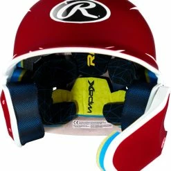 Rawlings MACH Adjust Junior Two-Tone Matte Baseball Batting Helmet W/ Adjustable Face Guard MA14J -Fastpitch Softball Gloves Shop rawlings mach adjust junior two tone matte baseball batting helmet w adjustable face guard ma14j 29