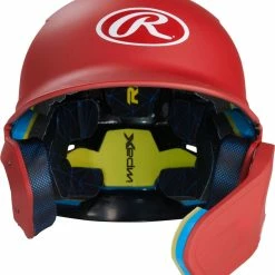 Rawlings MACH Adjust Senior Matte Baseball Batting Helmet W/ Adjustable Face Guard MA07S 9 Rawlings MACH Adjust Senior Matte Baseball Batting Helmet W/ Adjustable Face Guard MA07S -Fastpitch Softball Gloves Shop rawlings mach adjust senior matte baseball batting helmet w adjustable face guard ma07s 16