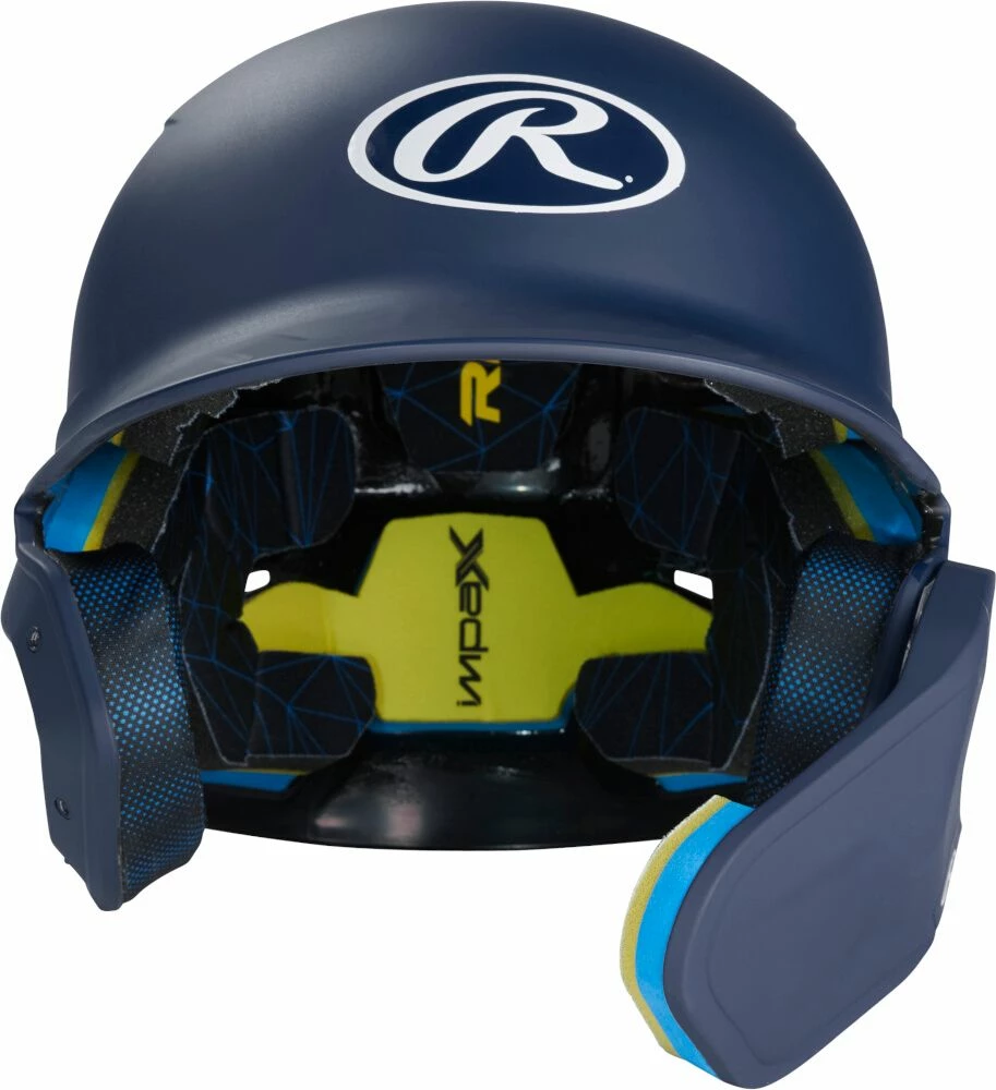 Rawlings MACH Adjust Senior Matte Baseball Batting Helmet W/ Adjustable Face Guard MA07S 3 Rawlings MACH Adjust Senior Matte Baseball Batting Helmet W/ Adjustable Face Guard MA07S