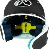 Rawlings MACH Adjust Senior Two-Tone Matte Baseball Batting Helmet W/ Adjustable Face Guard MA14S -Fastpitch Softball Gloves Shop rawlings mach adjust senior two tone matte baseball batting helmet w adjustable face guard ma14s 19