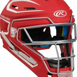 Rawlings Mach CHMCHJ Youth Two Tone Matte Style Catchers Helmet -Fastpitch Softball Gloves Shop rawlings mach chmchj youth two tone matte style catchers helmet 65