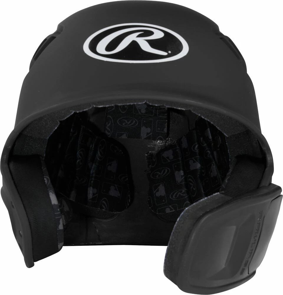 Rawlings R16 Reversible EXT Senior Matte Baseball Batting Helmet W/ Reversible Face Guard R6R07S 3 Rawlings R16 Reversible EXT Senior Matte Baseball Batting Helmet W/ Reversible Face Guard R6R07S
