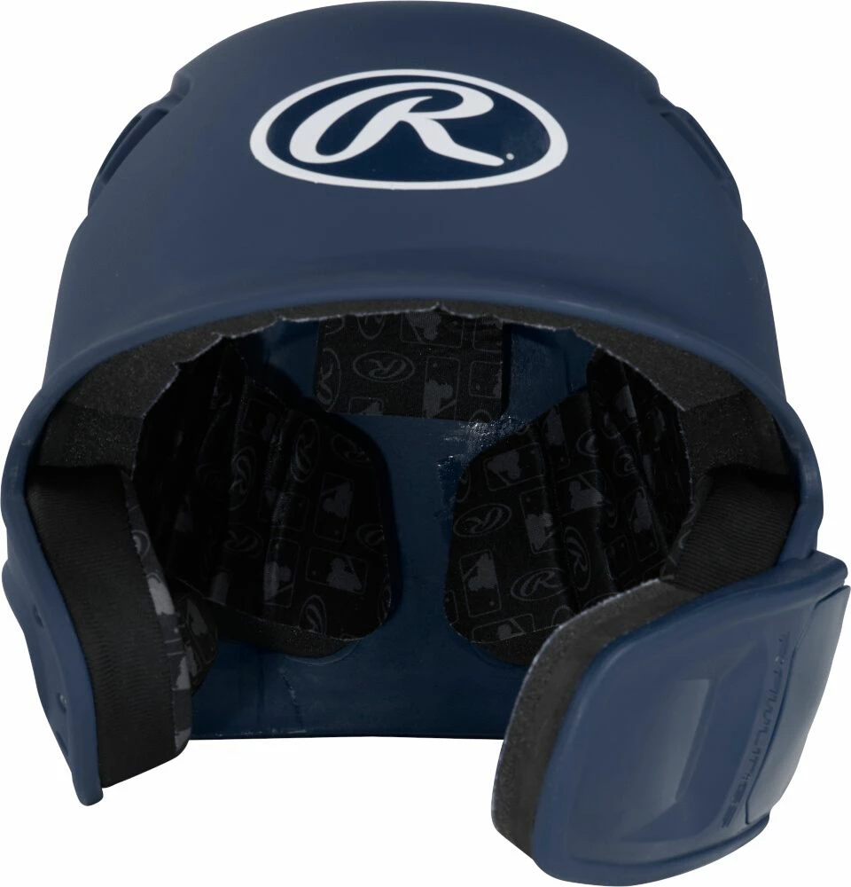 Rawlings R16 Reversible EXT Senior Matte Baseball Batting Helmet W/ Reversible Face Guard R6R07S 4 Rawlings R16 Reversible EXT Senior Matte Baseball Batting Helmet W/ Reversible Face Guard R6R07S - Image 2