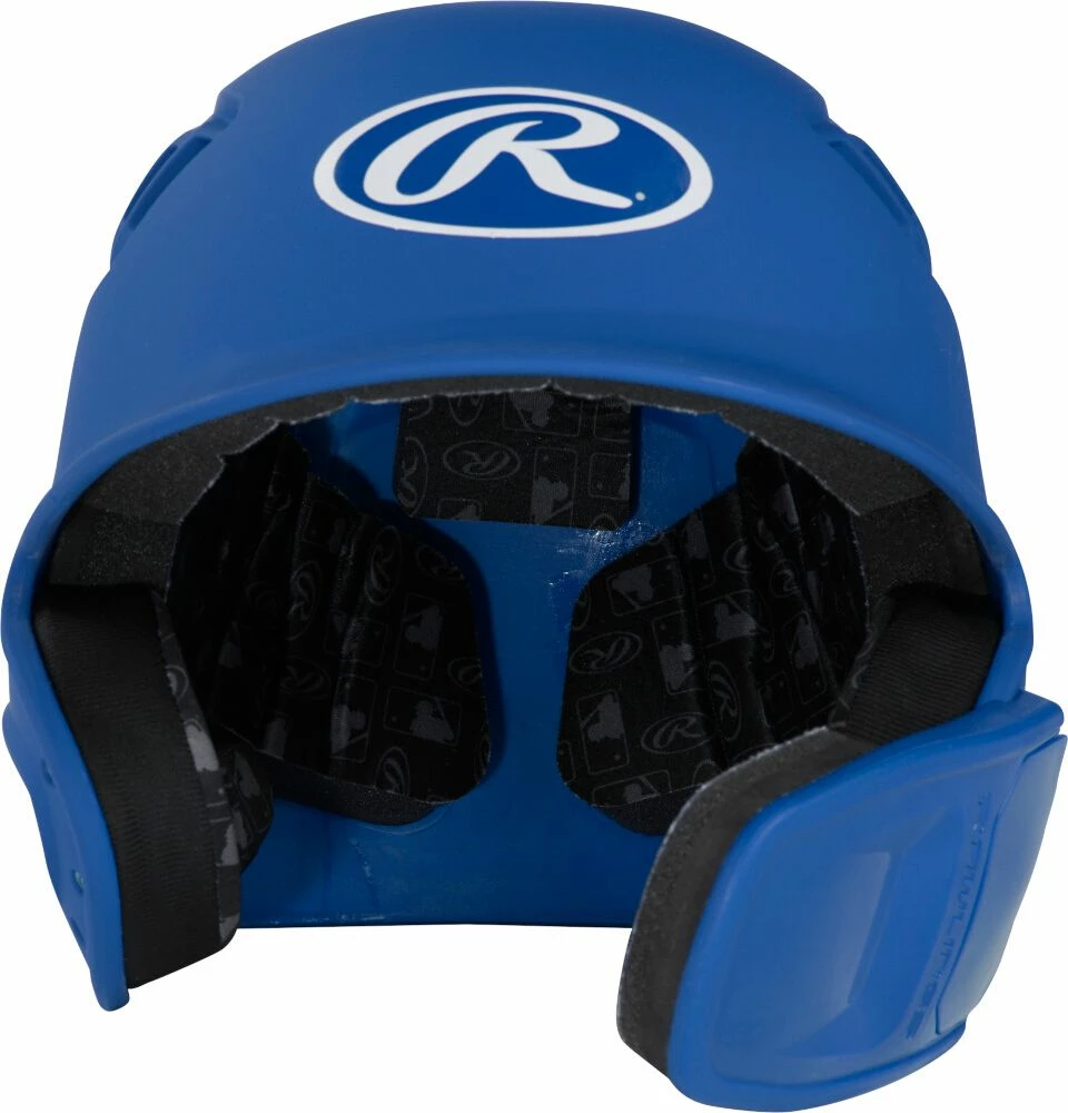 Rawlings R16 Reversible EXT Senior Matte Baseball Batting Helmet W/ Reversible Face Guard R6R07S 5 Rawlings R16 Reversible EXT Senior Matte Baseball Batting Helmet W/ Reversible Face Guard R6R07S - Image 3