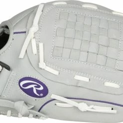 12 Inch Rawlings Sure Catch Girl's Fastpitch Softball Glove SCSB12PU -Fastpitch Softball Gloves Shop rawlings sure catch 12 inch girls fastpitch softball glove scsb12pu 11
