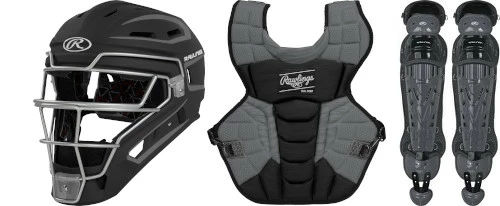 Rawlings Velo 2.0 CSV2Y Youth Baseball Catchers Gear Set 3 Rawlings Velo 2.0 CSV2Y Youth Baseball Catchers Gear Set